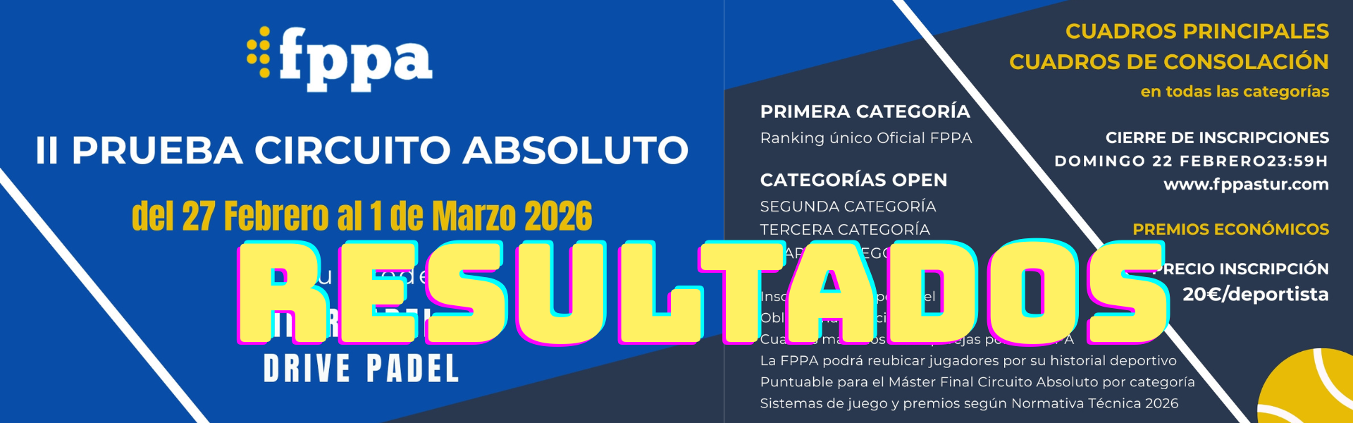 RESULTADOS II PRUEBA CIRCUITO ABSOLUTO