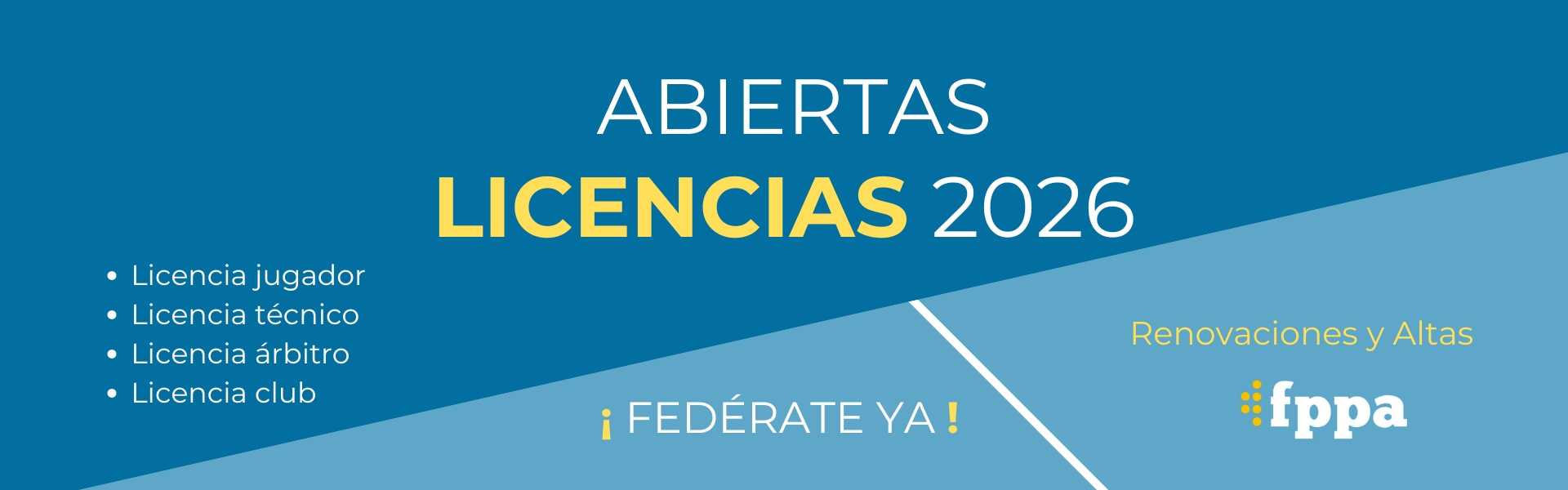 Abiertas Licencias 2026